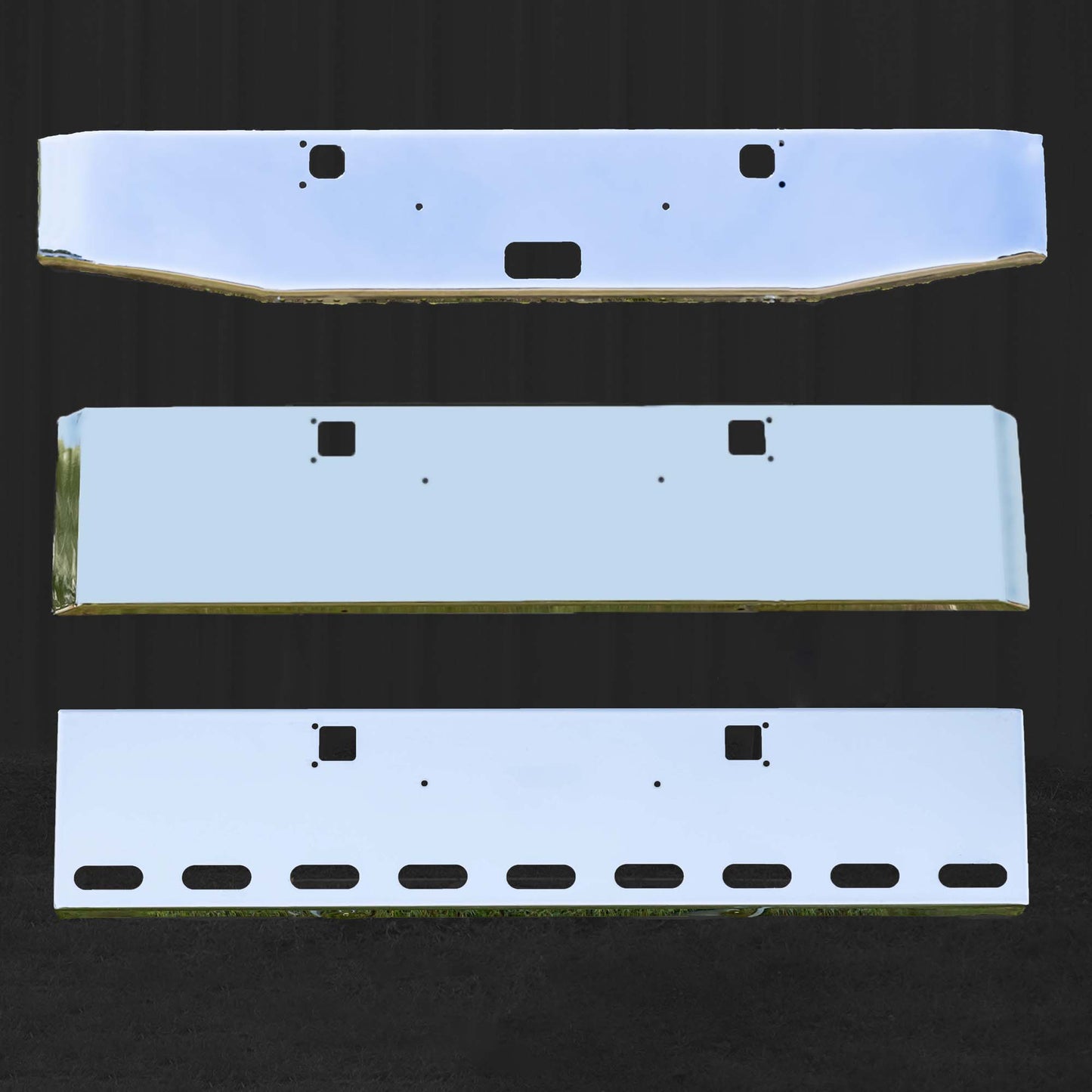 Kenworth W900 Chrome Bumper Replacements L/B Models