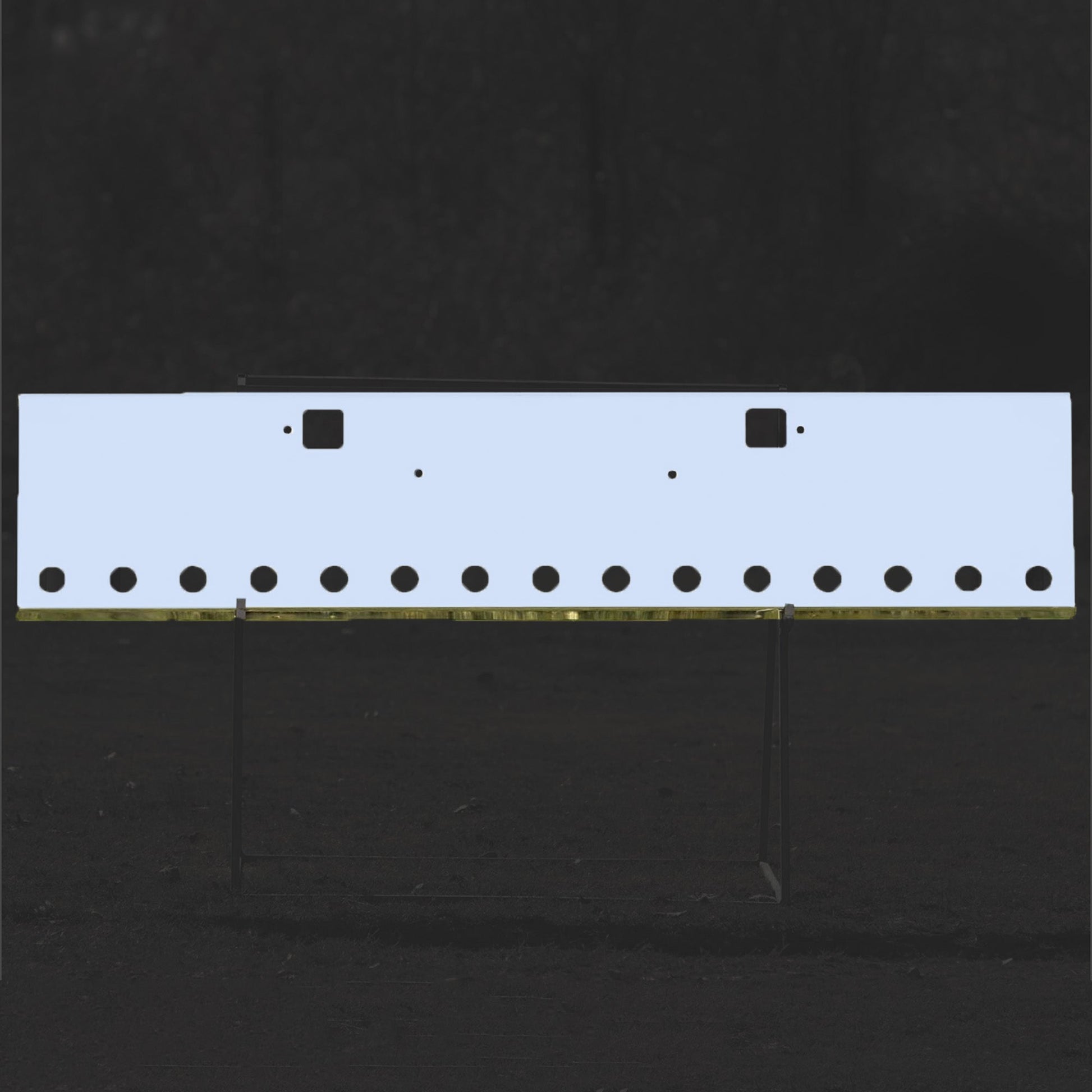 Peterbilt 367 front Bumper 20 Inch with lights