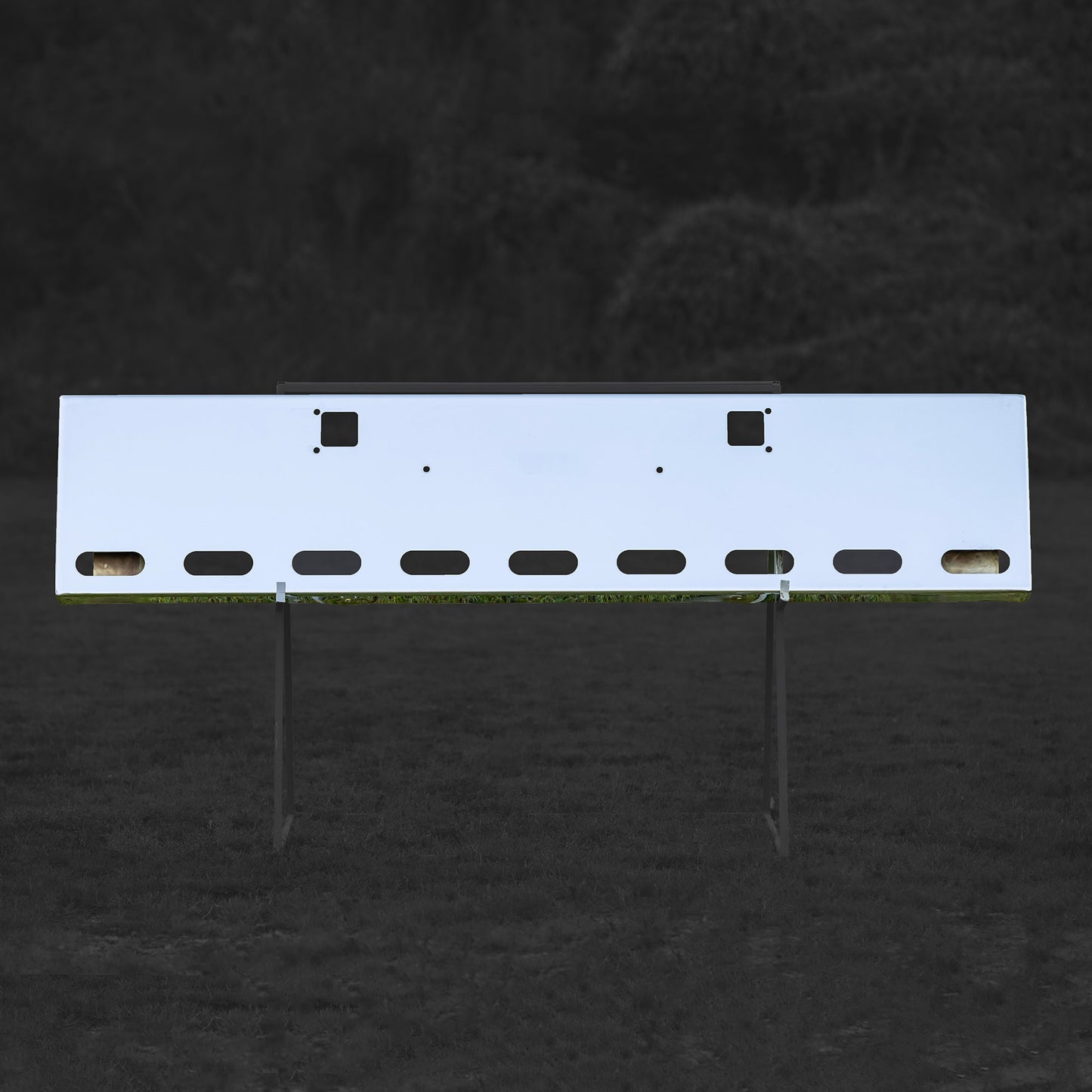 Kenworth W900 20 Inch Chrome Bumper with Lights